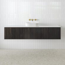 Clifton Ensuite 1800mm Wall Hung Single Vanity